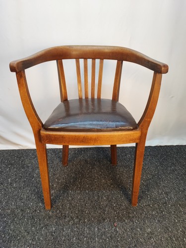 Antiker stuhl armlehnen holz - stuhl,