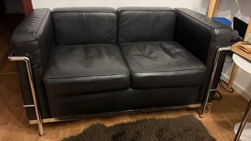 Vintage leder sofa le - leder,