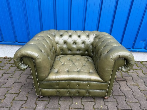 Sessel chesterfield leder - sessel,