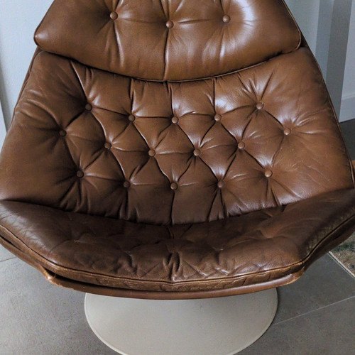 Artifort drehsessel leder - drehsessel,