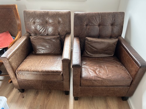 Sessel vintage braunes - sessel, vintage,