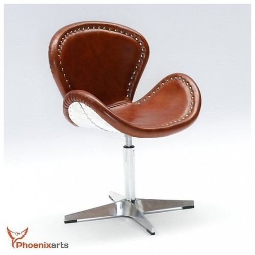 Aircraft drehstuhl leder - drehstuhl,