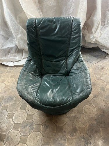 Vintage ledersessel drehstuhl - vintage,
